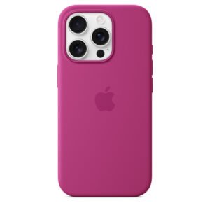 iphone 16 pro silicone case with magsafe – fuchsia